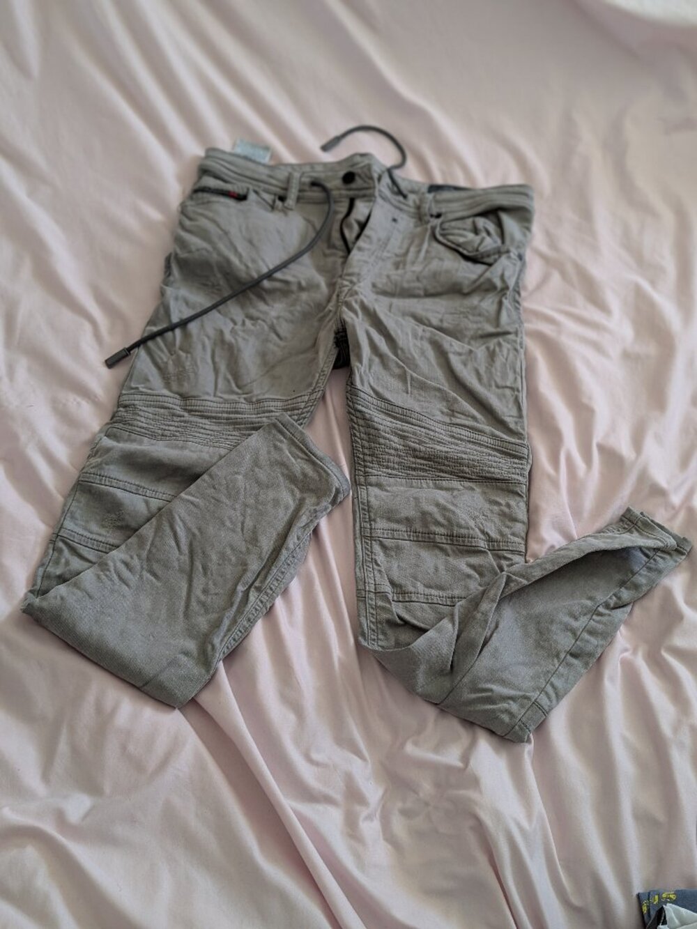 Diesel Gray Moto BAKARI-NE JoggJeans Pants W30